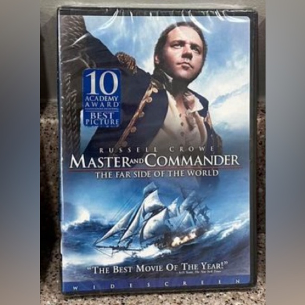 Brand New! “Master and Commander, The Far Side of the World” Russell Crowe